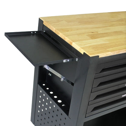 Tool box on wheels, with 4 drawers