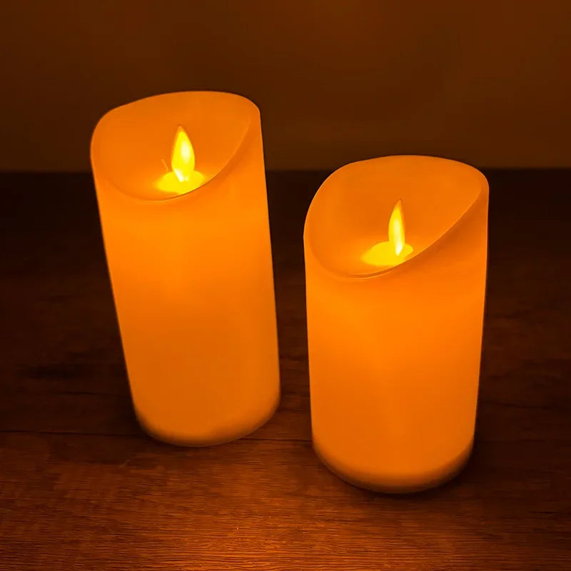 Flameless LED Candle, Warm Glow Electric Candles