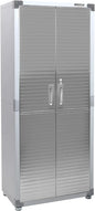 Solid Steel Lockable Metal Storage Cabinet w/Adjustable Shelves