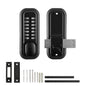 Mechanical Keyless Entry Door Lock 14 Digit Keypad