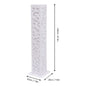 8-Piece Wedding Flower Columns PVC Hollow-Out Flower Satnd with LED Lights