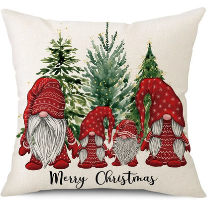 45cm Merry Christmas Cushion Cover Pillowcase