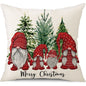 45cm Merry Christmas Cushion Cover Pillowcase