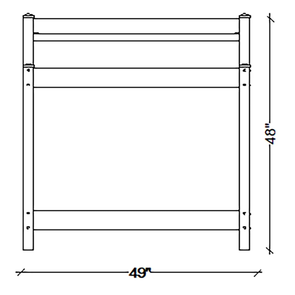 Outdoor Potting Bench with Storage
