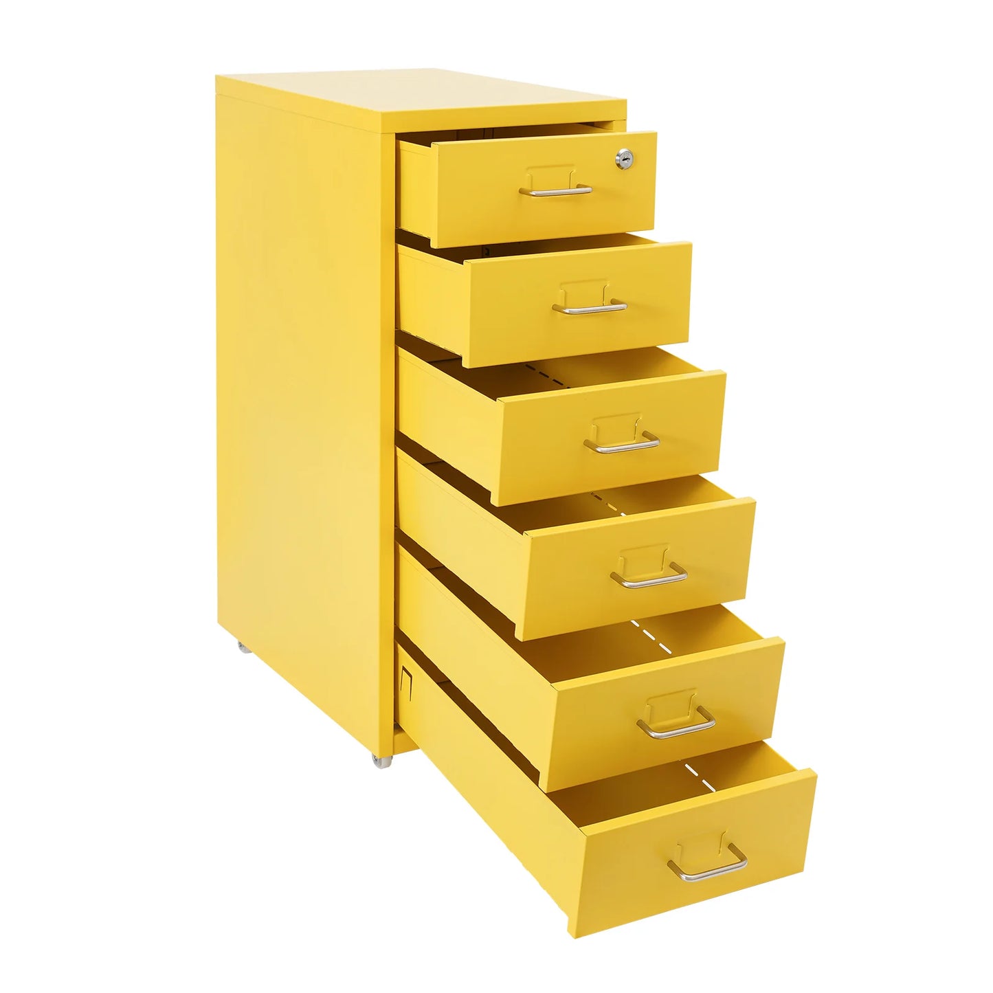 6 Drawer File Cabinet with Lock