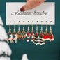 Santa Claus, Reindeer, Christmas Tree and Moon Earrings