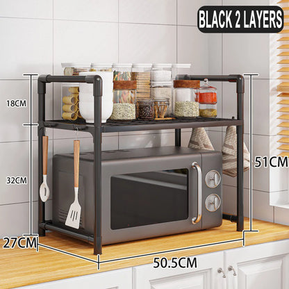 Microwave Shelf Kitchen Storage Rack