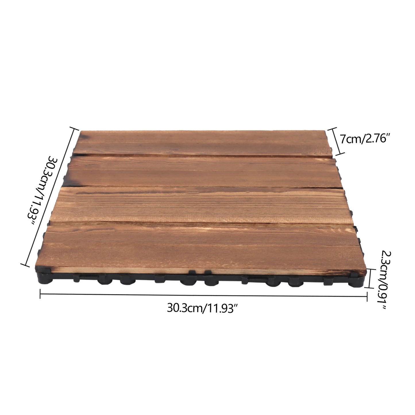 36ft²/ 3.24㎡ Outdoor Hardwood Flooring Tiles