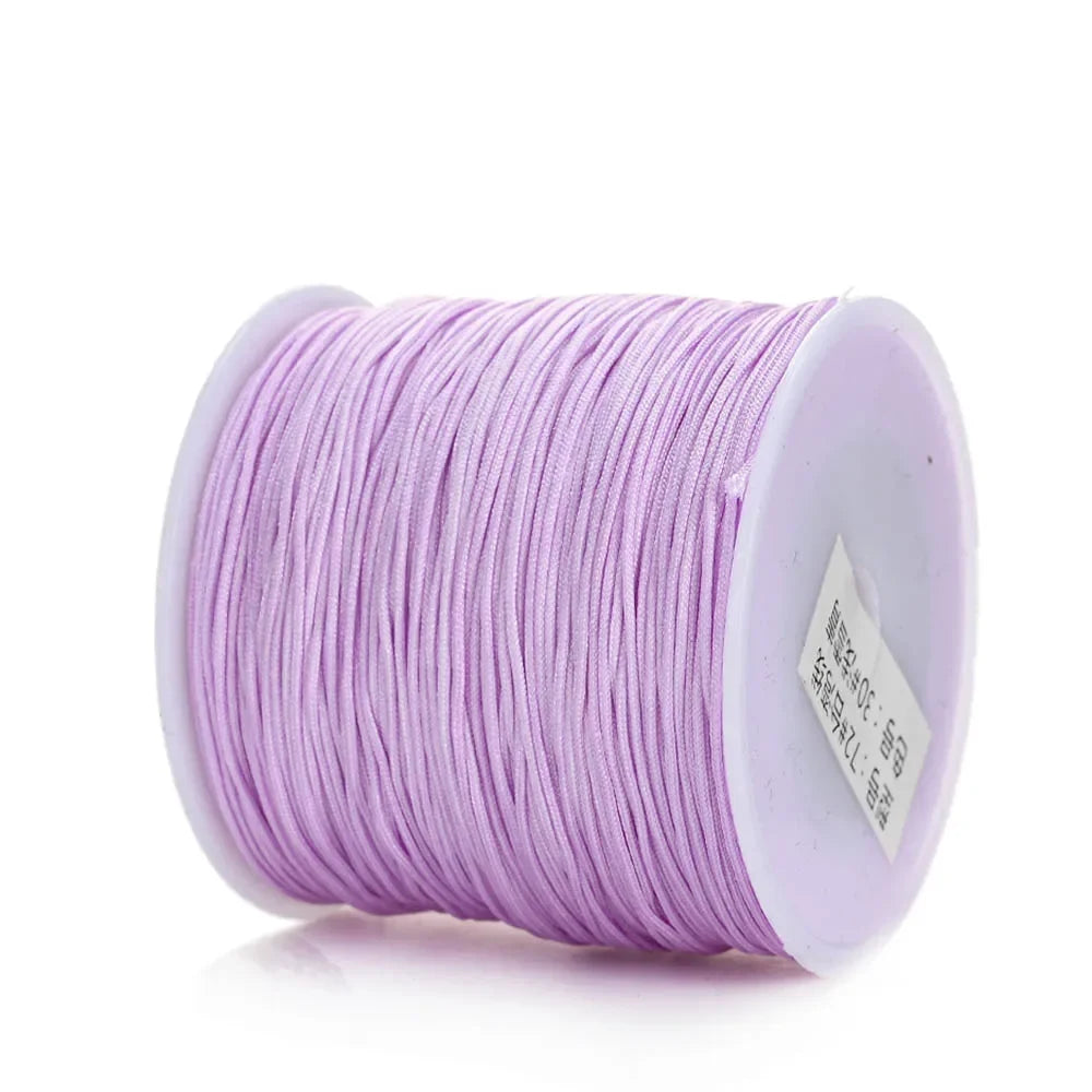 100m/Roll 0.8mm 28 Colors Nylon Thread Cord String