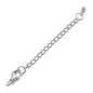 10pcs Stainless Steel Extension Chains Lobster Clasps Connectors