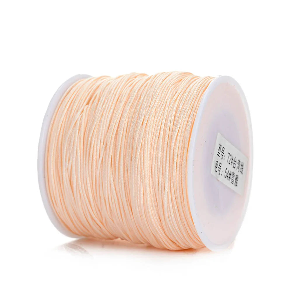 100m/Roll 0.8mm 28 Colors Nylon Thread Cord String