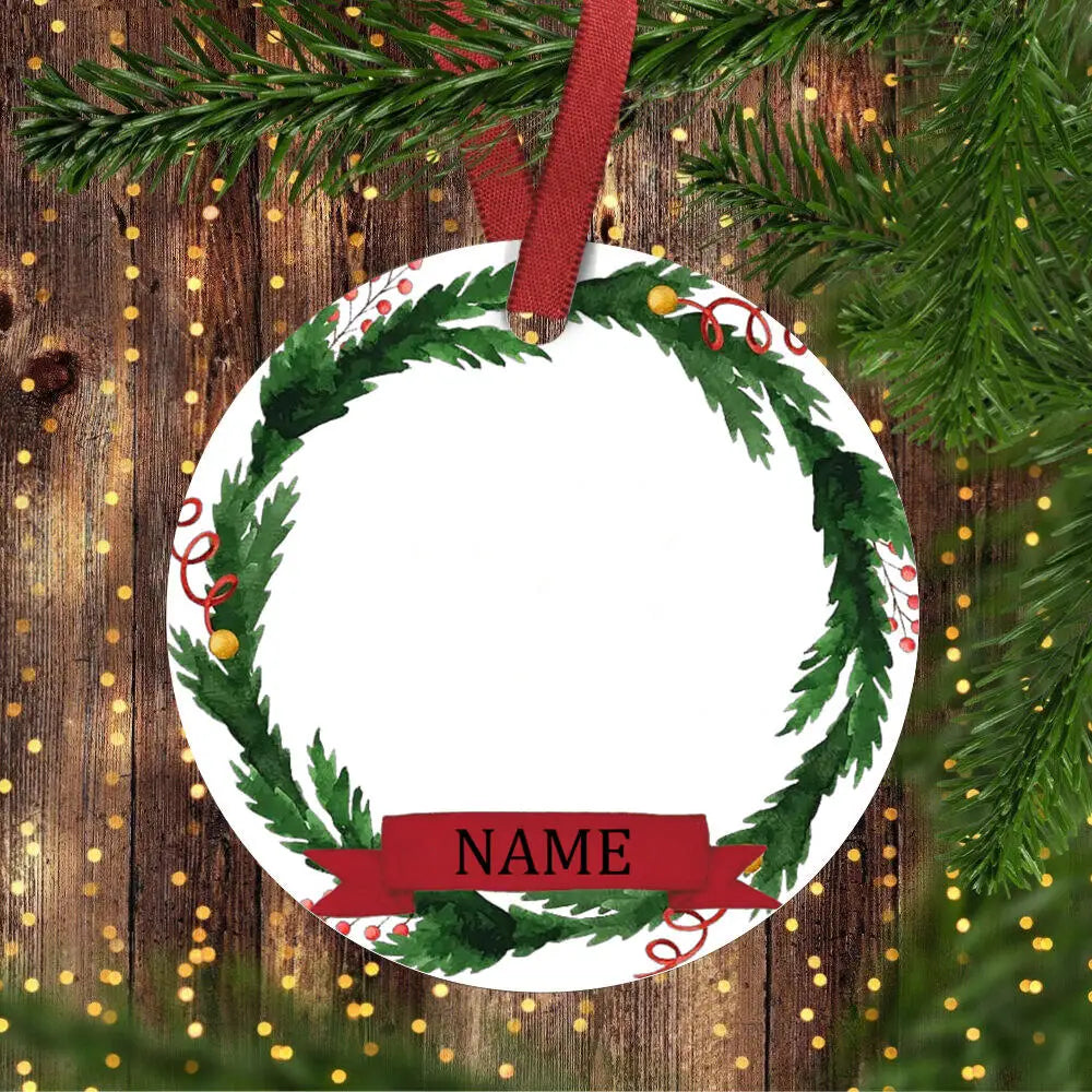 Personalized Pet Ornament Custom Dog, Cat and Dog Christmas Photo Ornament Cat Portrait Name Gift