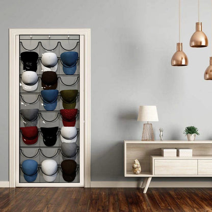 24 Hat Organizer Racks for Baseball Caps