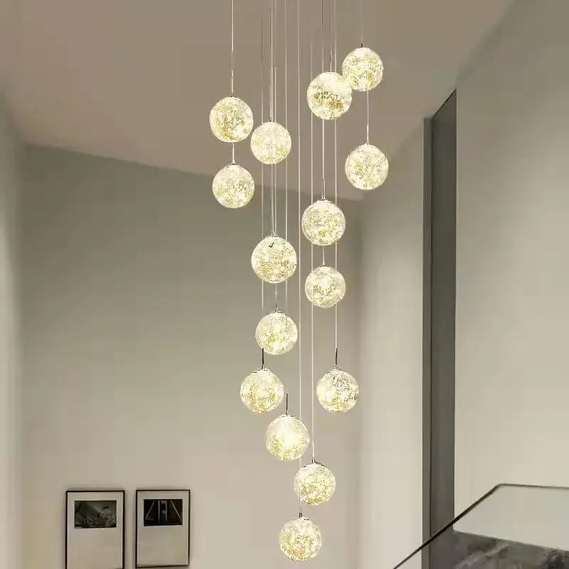 Nordic Glass Ball Led Pendant Lamp