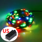 Decorative Light Green Wire Leather LED Christmas lights