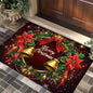Christmas Mat Santa Claus Christmas Elk Entry Doormat