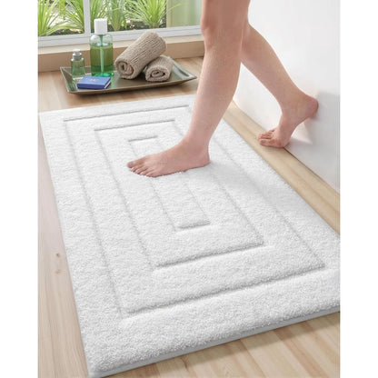 Color&Geometry Bath Mats for Bathroom Non Slip, 17"x30"