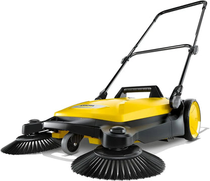 Walk Behind Outdoor Push Sweeper for Workshops, Warehouses or Garages