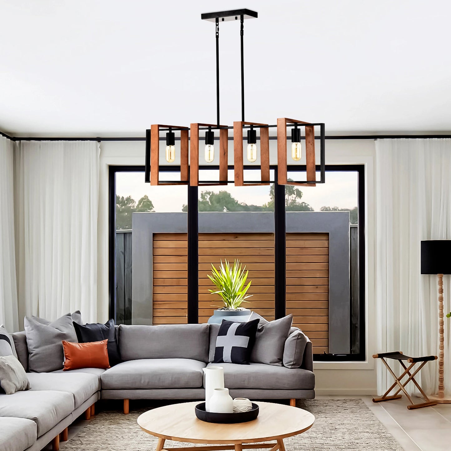 4-Light Kitchen Island Lights Pendant Light