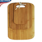 3 Piece Eco-Friendly Bamboo Cutting Board Set