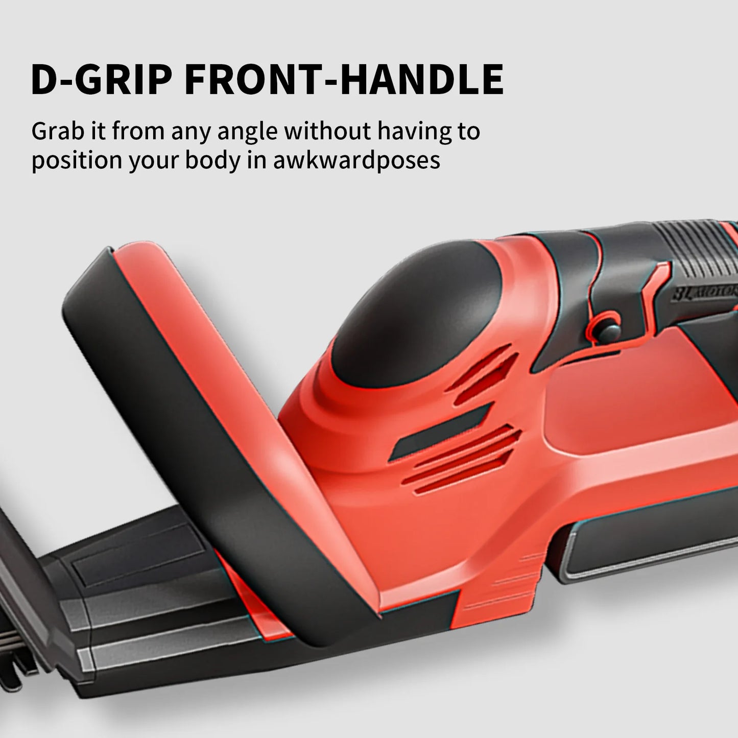 Cordless Hedge Trimmer 22-Inch Electric with 3.0Ah Battery Charger