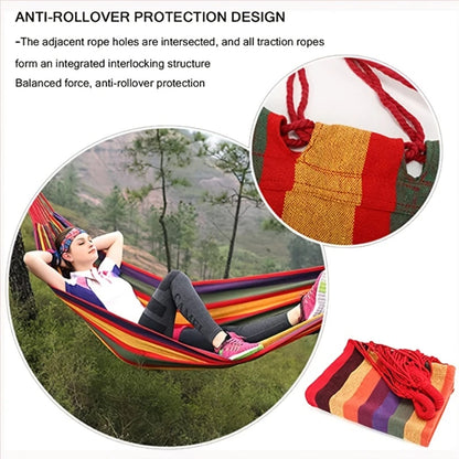 1-2 Person Cotton Rainbow Hanging Bed