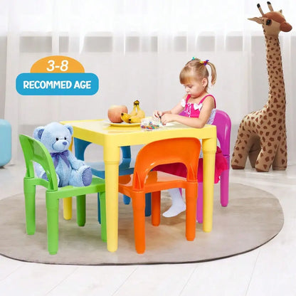 Kids Table and 4 Chairs Toddler