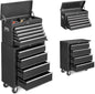 9-Drawer Rolling Tool Chest with Wheels & Lock & Key