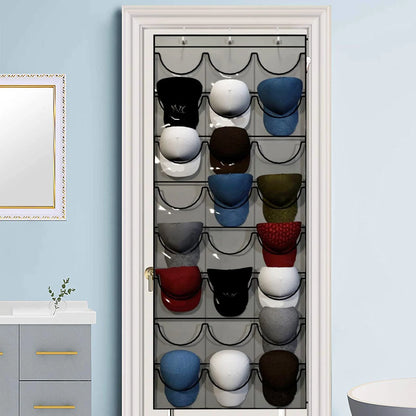 24 Hat Organizer Racks for Baseball Caps