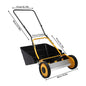 14 Inch Hand Push Lawn Mower Adjustable Height 2-in-1