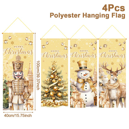 Christmas Hanging Flag