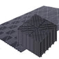 20 Pack Interlocking Drainage Tiles, 15.7 * 15.7 inch Rubber