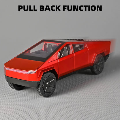 1:32 Cybertruck Pickup Toy Alloy Off-road Die-cast Metal Model
