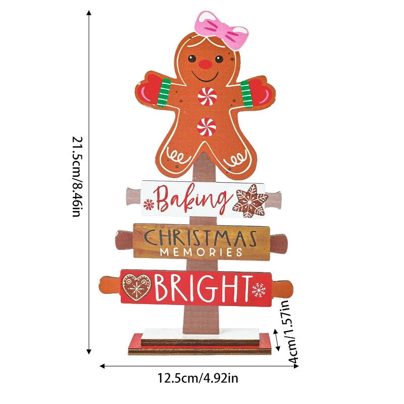 Christmas Gingerbread Man DIY Decoration
