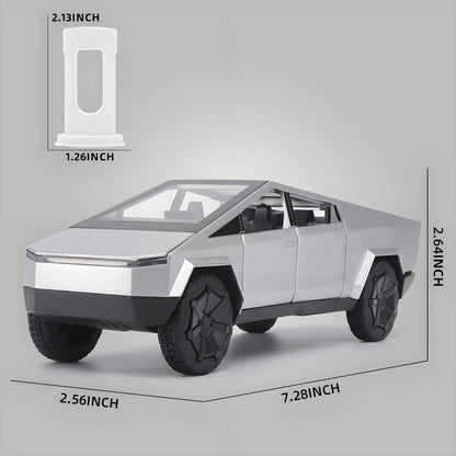 1:32 Cybertruck Pickup Toy Alloy Off-road Die-cast Metal Model