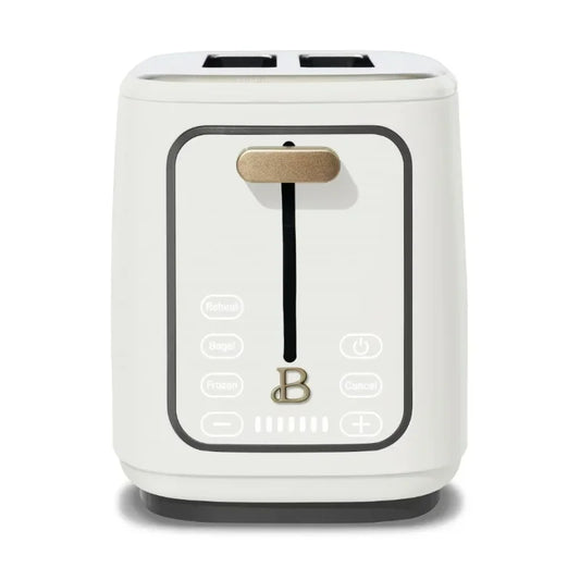 2 Slice Touchscreen Toaster, White Icing