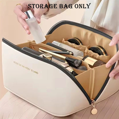 1 set of portable large capacity makeup bag