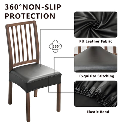 4-Pack Waterproof Chair Protectors -