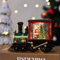 Santa Claus, Snowman, Music Box, Train, Crystal Ball Ornaments