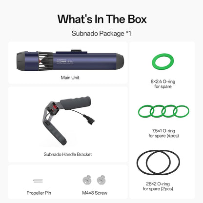 Underwater Scooter with Removable Handle