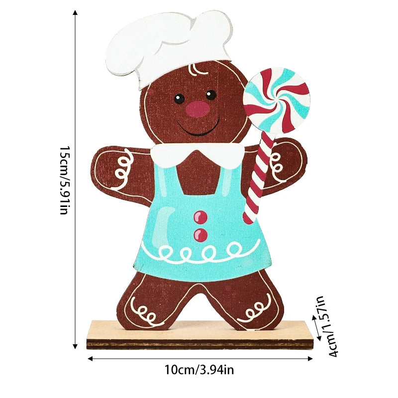 Christmas Gingerbread Man DIY Decoration