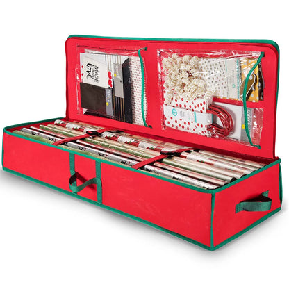Christmas Gift Wrap Storage Bag