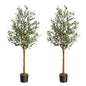 1Pc/2Pcs Artificial Olive Tree 4ft / 5ft / 6ft,
