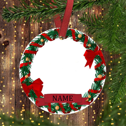 Personalized Pet Ornament Custom Dog, Cat and Dog Christmas Photo Ornament Cat Portrait Name Gift