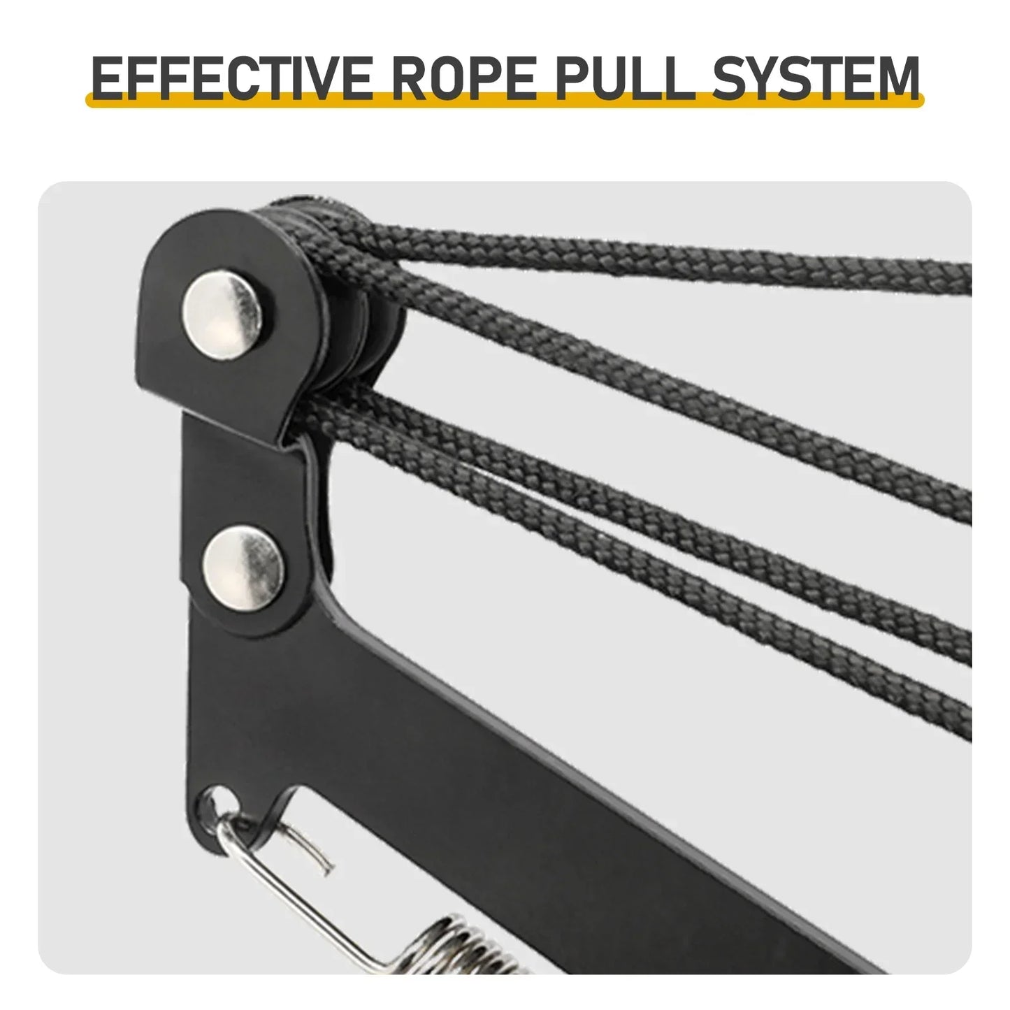 24ft Manual Pole Saw, Lightweight Tree Trimmers