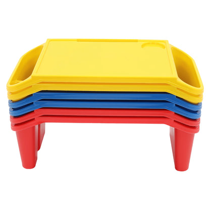 Kids Lap Desk Tray Set of 6