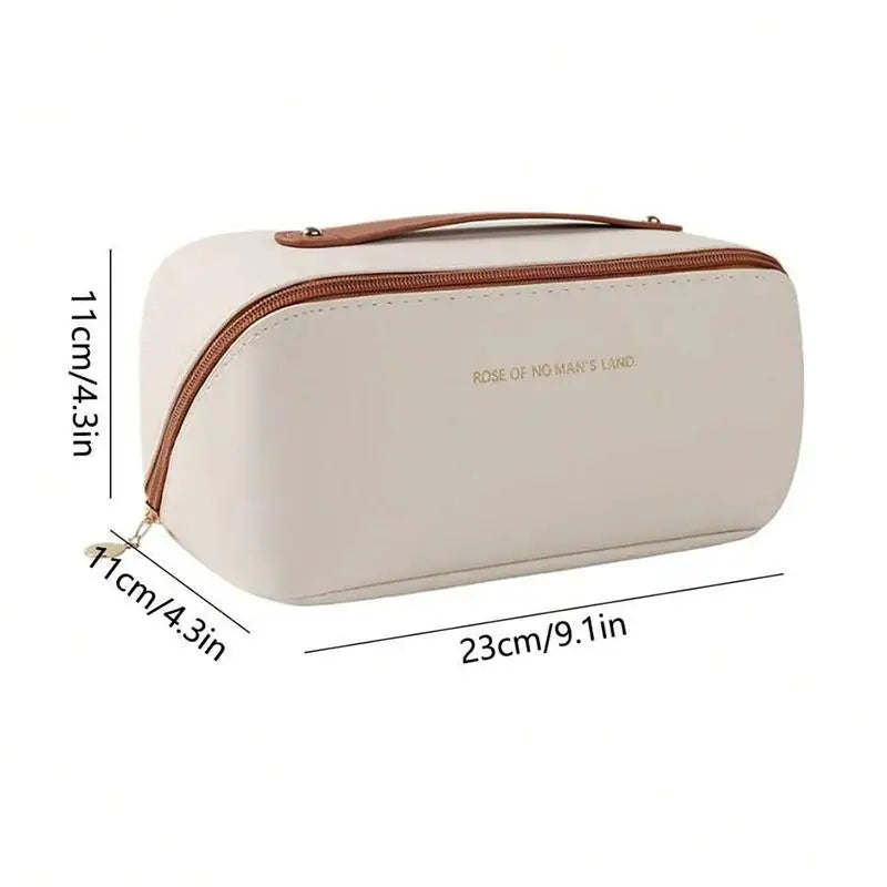 1 set of portable large capacity makeup bag