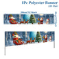Christmas Outdoor Banner Merry Christmas Decorations