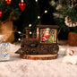 Santa Claus, Snowman, Music Box, Train, Crystal Ball Ornaments