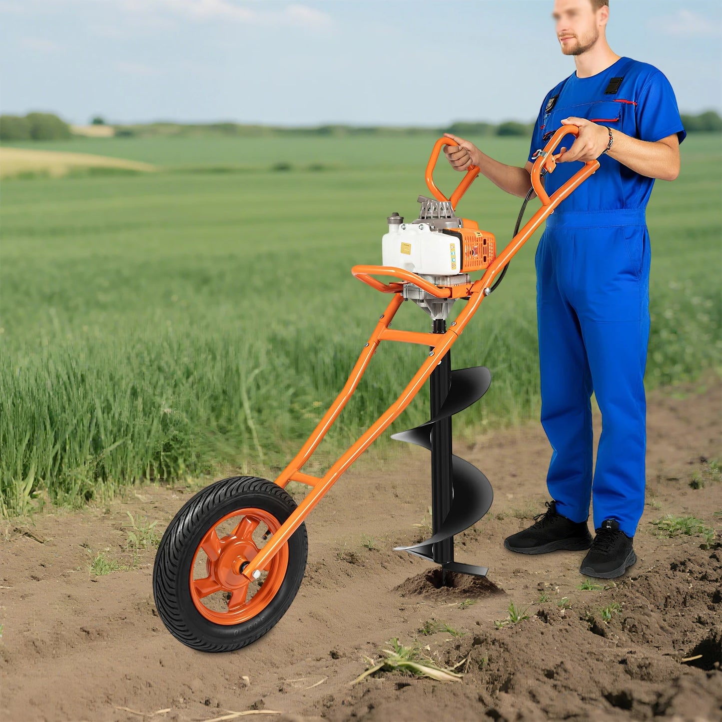 63CC Digging Machine Gas Powered Earth Auger